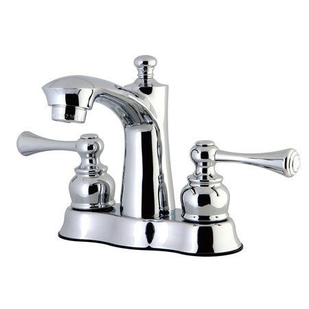 VINTAGE FB7611BL 4-Inch Centerset Bathroom Faucet with Retail Pop-Up FB7611BL